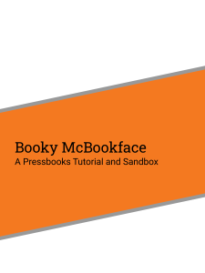 Booky McBookface book cover