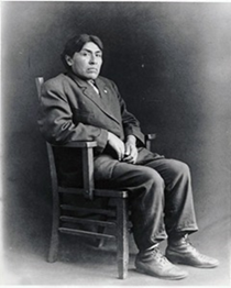 Portrait of Ishi. April, 1911.