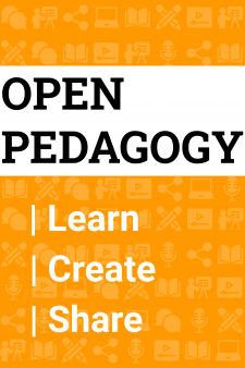 Open Pedagogy: Learn, Create, Share book cover